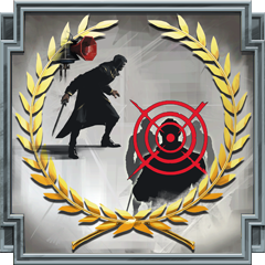 You completed all missions after the prologue, alerting or killing no one but key targets