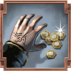 You pickpocketed items worth a total of 200 coins