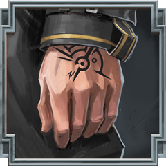 You finished the game without purchasing any supernatural powers or enhancements, besides Blink