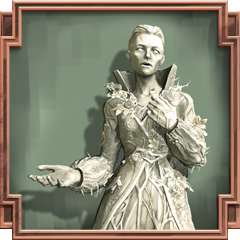 You spoke with the statue of Delilah in Timsh's estate