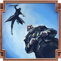 You performed a drop assassination of at least 150 meters in the Kill Cascade challenge