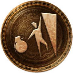 Defeat ten enemies with grenades by aiming while hanging